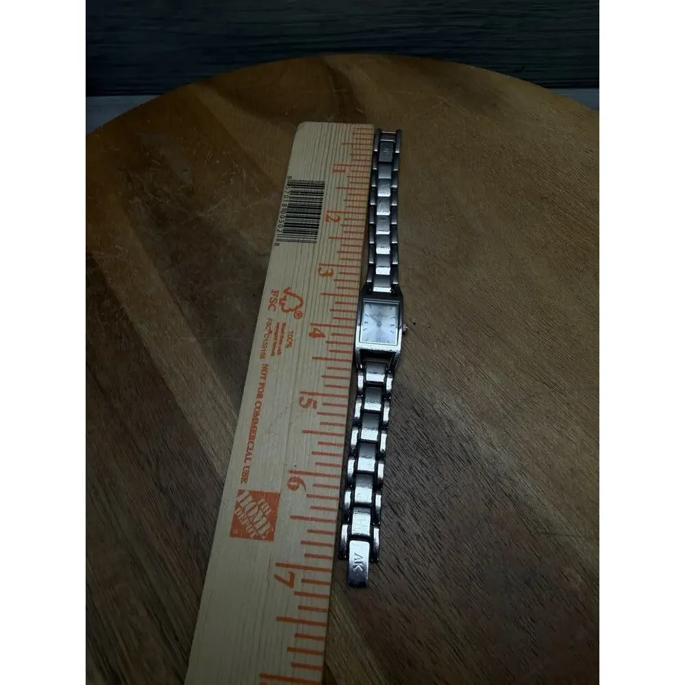 Anne Klein Women's Analog Watch Silver Toned Bracelet Band